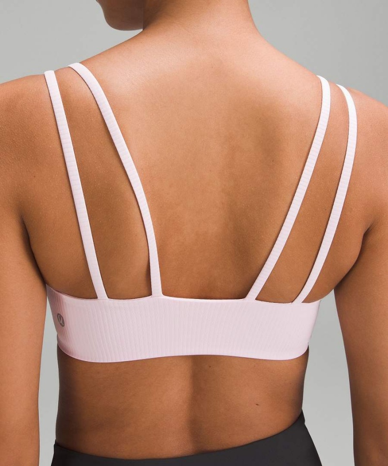 Sujetador Deportivo Lululemon Like a Cloud Acanalado Bra Light Support, B/C Cup Mujer Rosas Chile | 978YJRNFO
