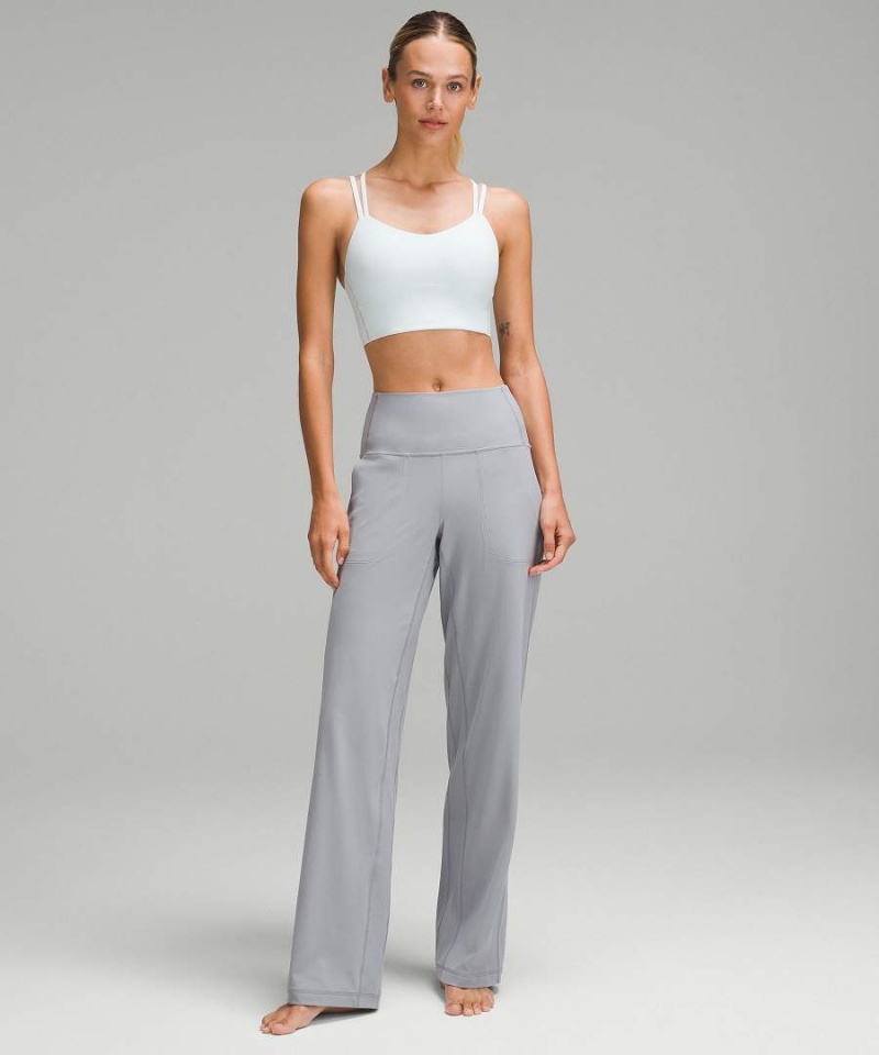 Sujetador Deportivo Lululemon Like a Cloud Longline Bra Light Support, B/C Cup Mujer Plateadas Chile | 856IVJCHT