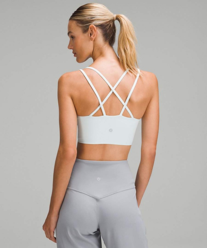 Sujetador Deportivo Lululemon Like a Cloud Longline Bra Light Support, B/C Cup Mujer Plateadas Chile | 856IVJCHT