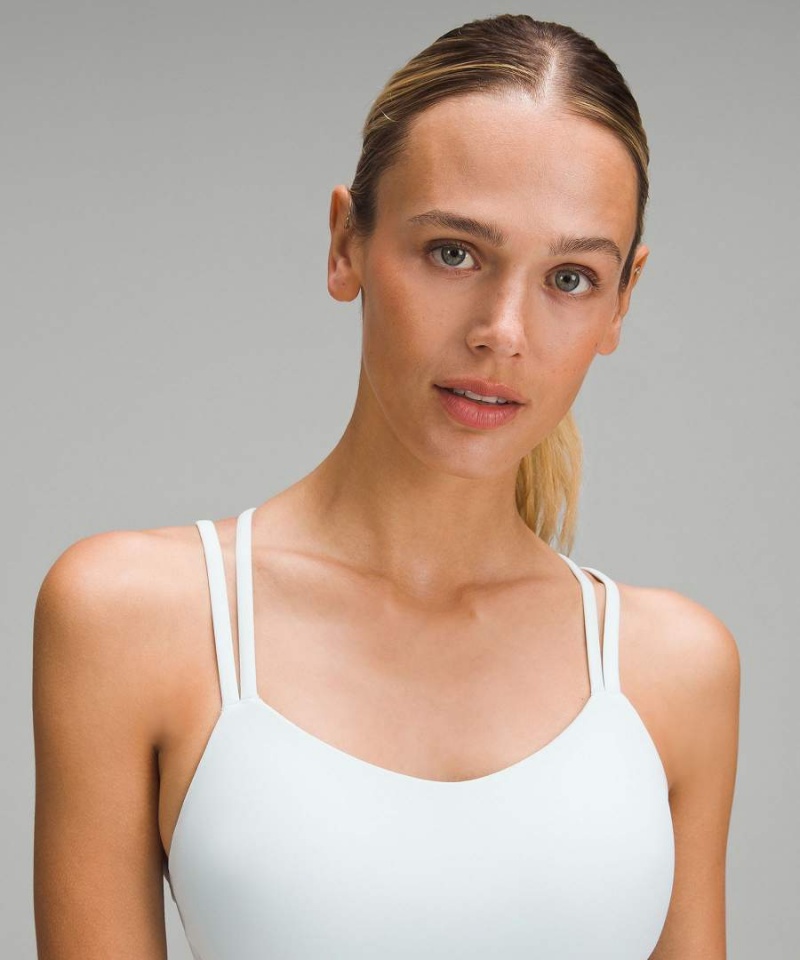 Sujetador Deportivo Lululemon Like a Cloud Longline Bra Light Support, B/C Cup Mujer Plateadas Chile | 856IVJCHT