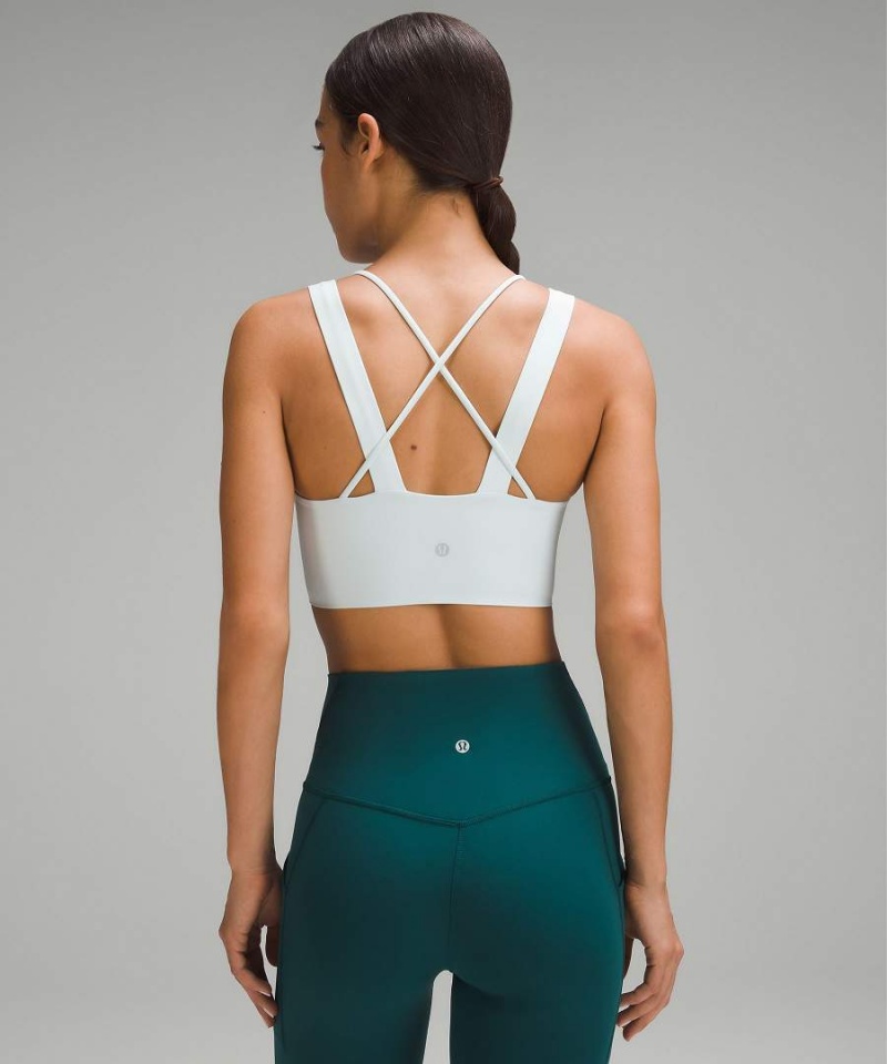 Sujetador Deportivo Lululemon Like a Cloud Longline Bra Light Support, D/DD Cup Mujer Azules Chile | 236ESKICA