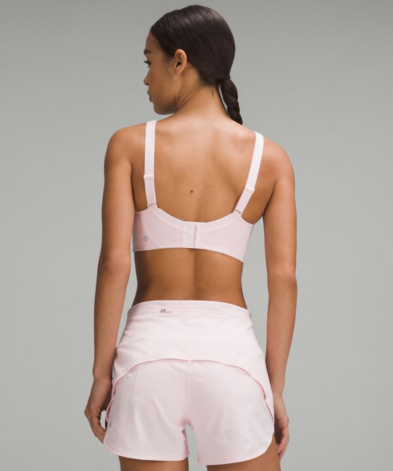 Sujetador Deportivo Lululemon Run Times Bra High Support, B–G Cups Mujer Rojas Claro Chile | 018ETUWKN