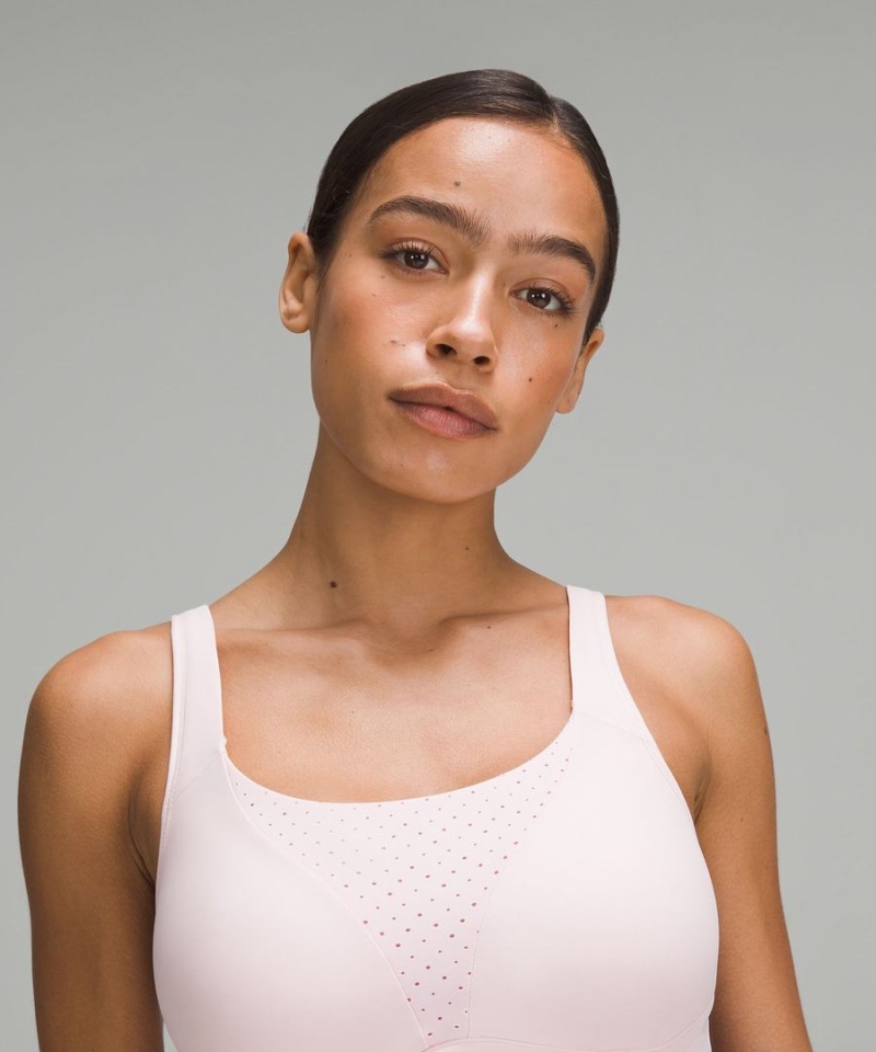 Sujetador Deportivo Lululemon Run Times Bra High Support, B–G Cups Mujer Rojas Claro Chile | 018ETUWKN