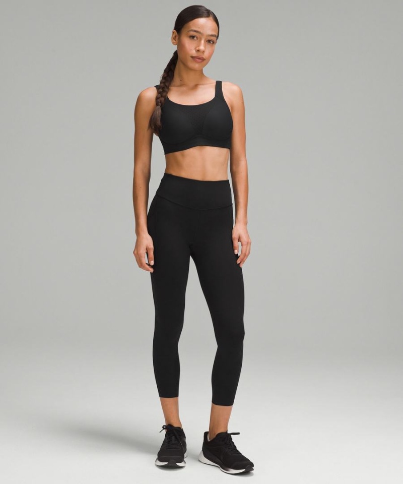 Sujetador Deportivo Lululemon Run Times Bra High Support, B–G Cups Mujer Negras Chile | 276XDLTOA