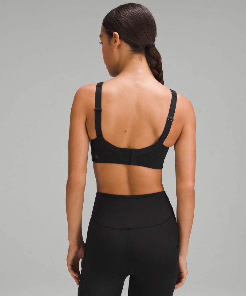 Sujetador Deportivo Lululemon Run Times Bra High Support, B-G Cups Mujer Negras Chile | 042ZPHCSJ