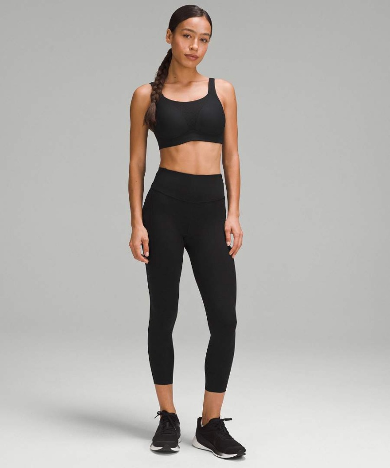 Sujetador Deportivo Lululemon Run Times Bra High Support, B-G Cups Mujer Negras Chile | 042ZPHCSJ
