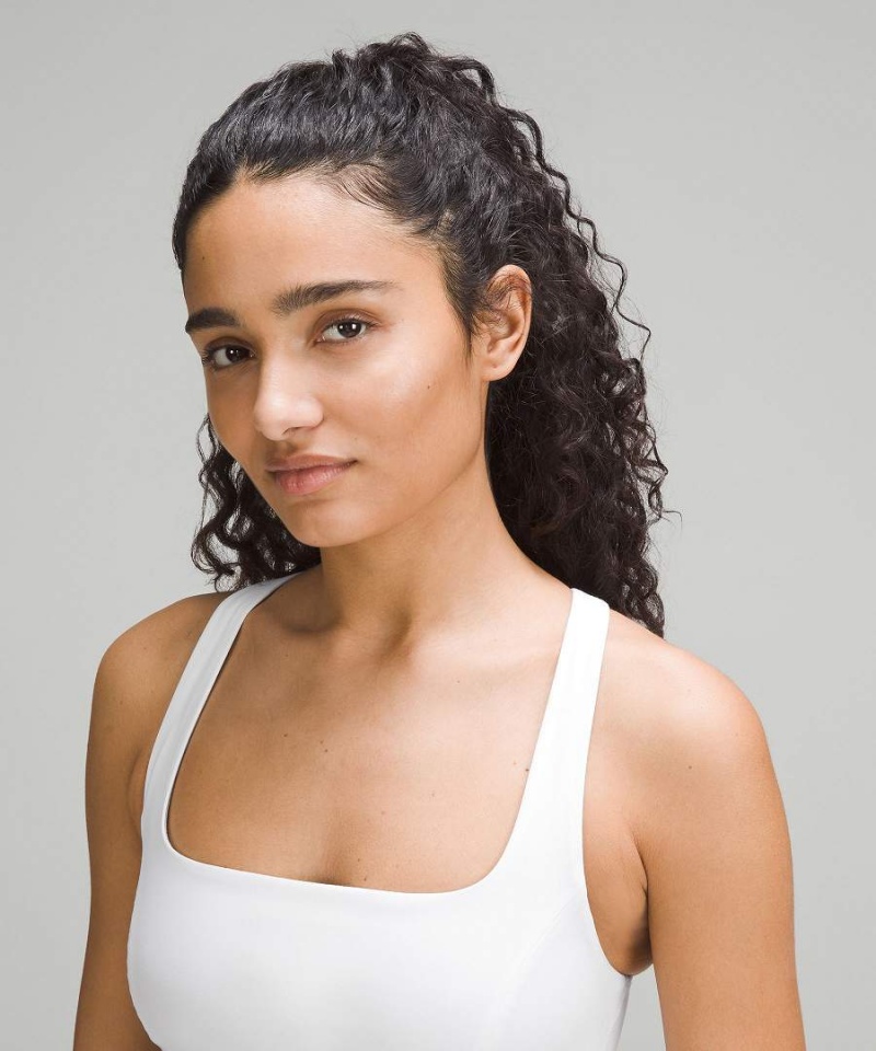 Sujetador Deportivo Lululemon SmoothCover Yoga Bra Light Support, B/C Cup Mujer Blancas Chile | 127DGOUMY