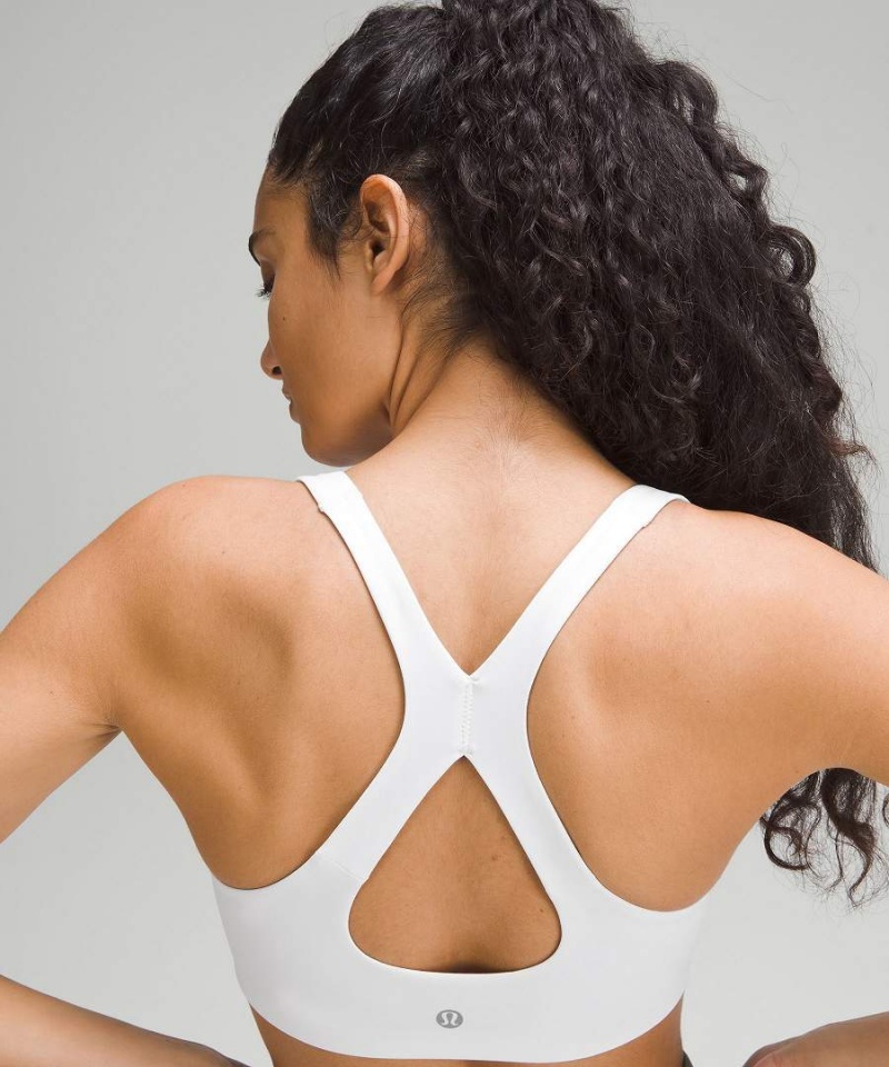 Sujetador Deportivo Lululemon SmoothCover Yoga Bra Light Support, B/C Cup Mujer Blancas Chile | 127DGOUMY