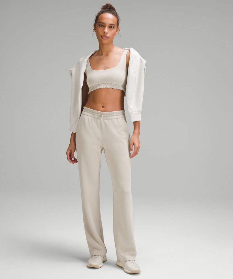 Sujetador Deportivo Lululemon Softstreme Scoop-Neck Bra B/C Cup Mujer Beige Chile | 016MJOLUS