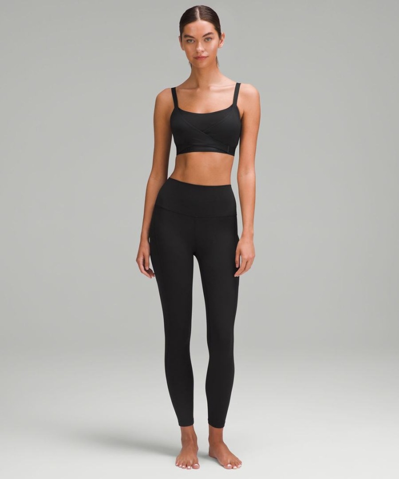 Sujetador Deportivo Lululemon Super-Soft Adjustable Recovery Bra Light Support, B-D Cups Mujer Negras Chile | 403PXKUBF