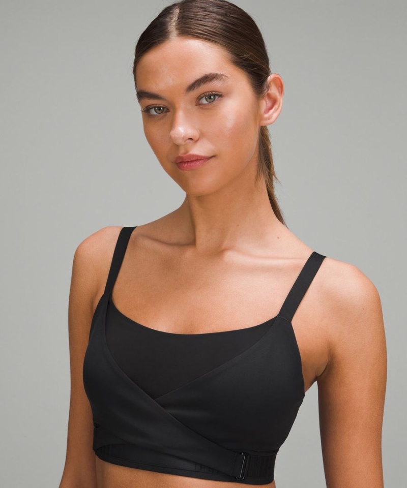 Sujetador Deportivo Lululemon Super-Soft Adjustable Recovery Bra Light Support, B-D Cups Mujer Negras Chile | 403PXKUBF