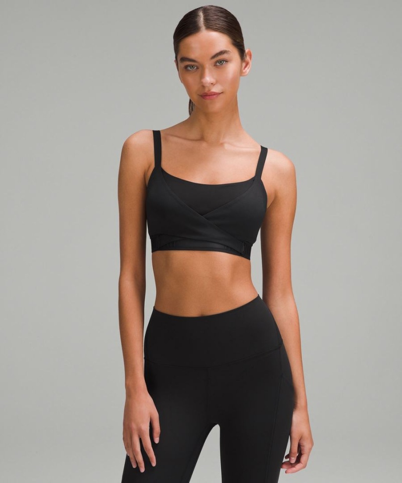 Sujetador Deportivo Lululemon Super-Soft Adjustable Recovery Bra Light Support, B-D Cups Mujer Negras Chile | 403PXKUBF