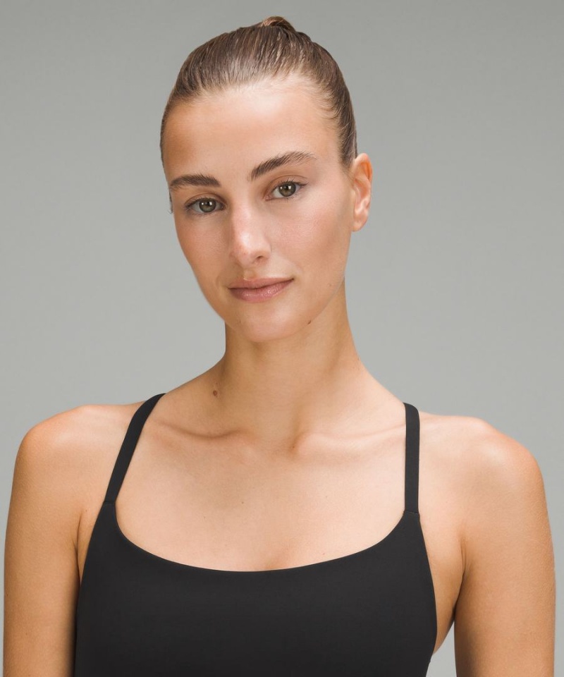 Sujetador Deportivo Lululemon Wunder Train Tiras Racer Bra Light Support, A/B Cup Mujer Negras Chile | 739YPRKQO