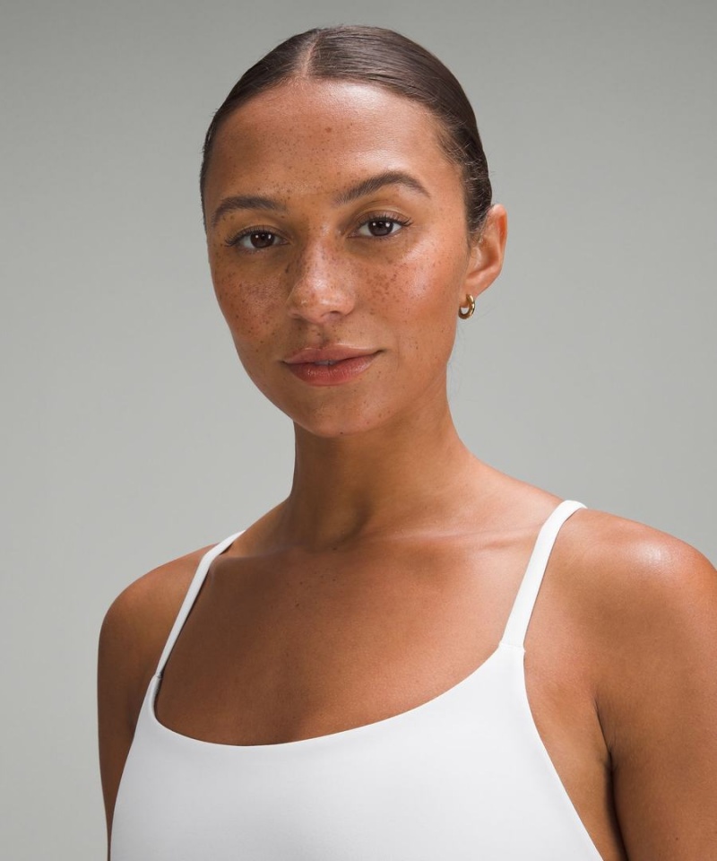 Sujetador Deportivo Lululemon Wunder Train Tiras Racer Bra Light Support, A/B Cup Mujer Blancas Chile | 841TYDCBA