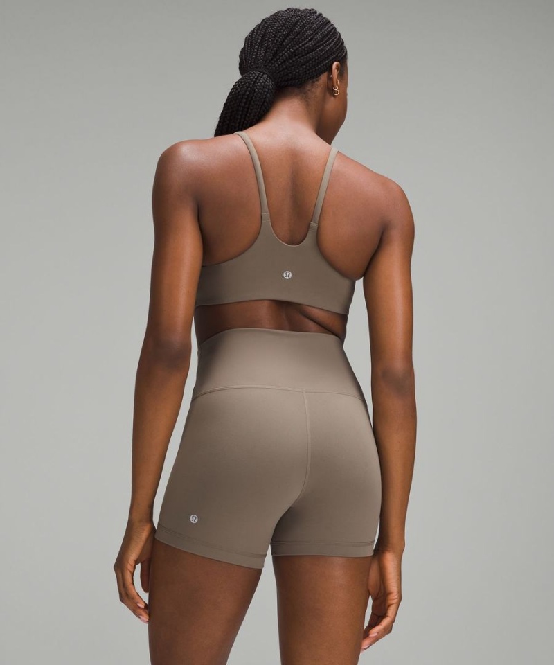 Sujetador Deportivo Lululemon Wunder Train Tiras Racer Bra Light Support, C/D Cup Mujer Gris Chile | 723MFQNZS