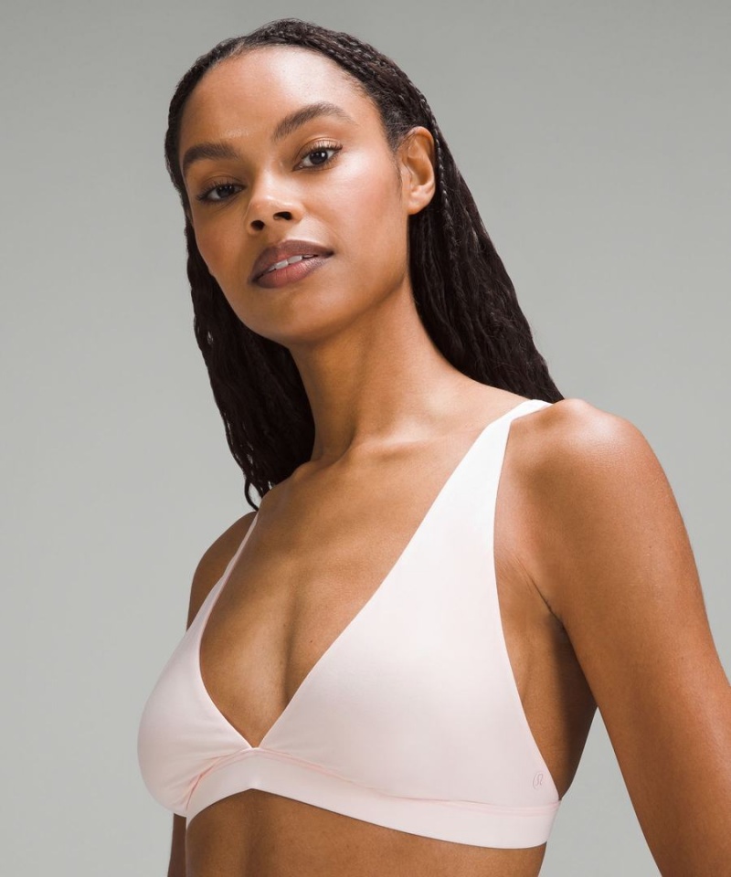 Sujetador Deportivo Lululemon Wundermost Ultra-Soft Nulu Triangle Bralette A–D Cups Mujer Rojas Claro Chile | 937WRKZQJ