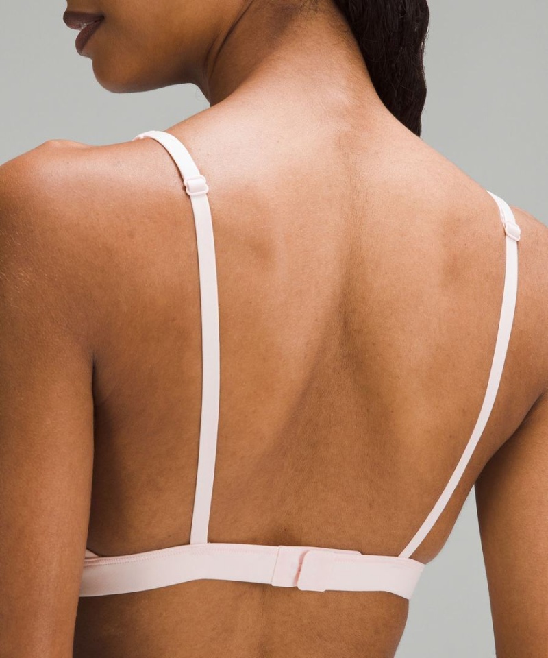 Sujetador Deportivo Lululemon Wundermost Ultra-Soft Nulu Triangle Bralette A–D Cups Mujer Rojas Claro Chile | 937WRKZQJ