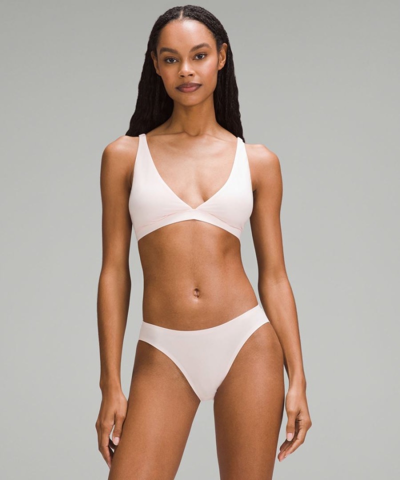 Sujetador Deportivo Lululemon Wundermost Ultra-Soft Nulu Triangle Bralette A–D Cups Mujer Rojas Claro Chile | 937WRKZQJ