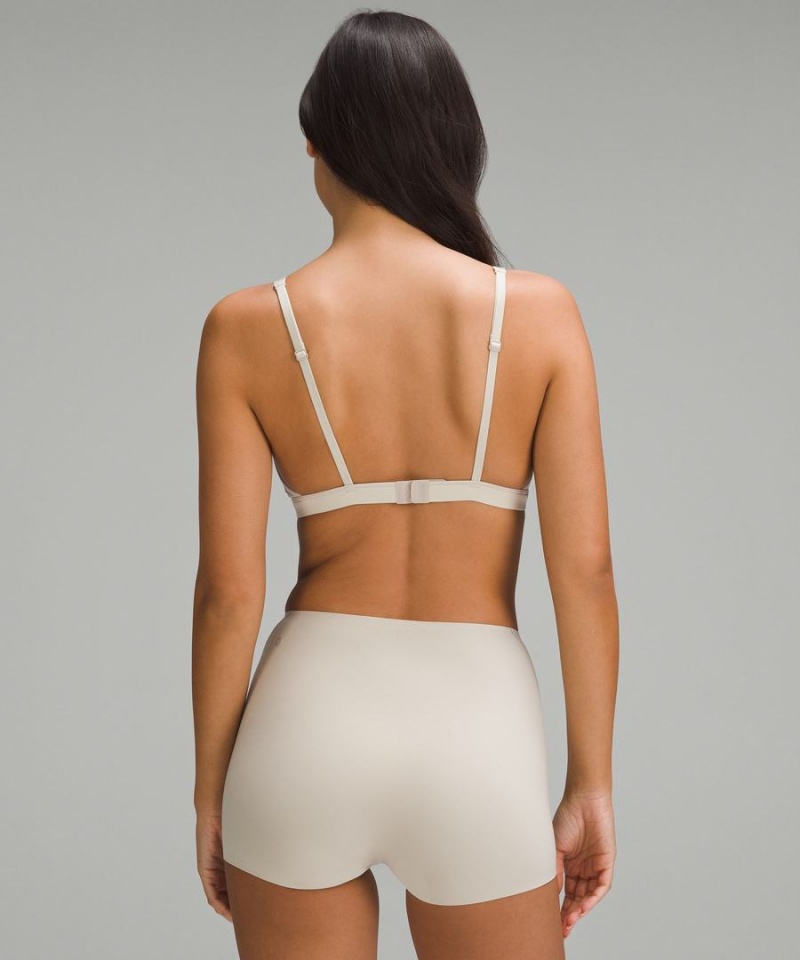 Sujetador Deportivo Lululemon Wundermost Ultra-Soft Nulu Triangle Bralette A–D Cups Mujer Marrones Chile | 718DCKXPW