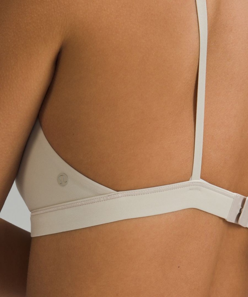 Sujetador Deportivo Lululemon Wundermost Ultra-Soft Nulu Triangle Bralette A–D Cups Mujer Marrones Chile | 718DCKXPW