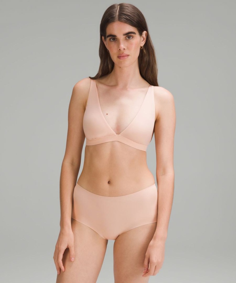 Sujetador Deportivo Lululemon Wundermost Ultra-Soft Nulu Triangle Bralette A–D Cups Mujer Marrones Chile | 279SKUBEA