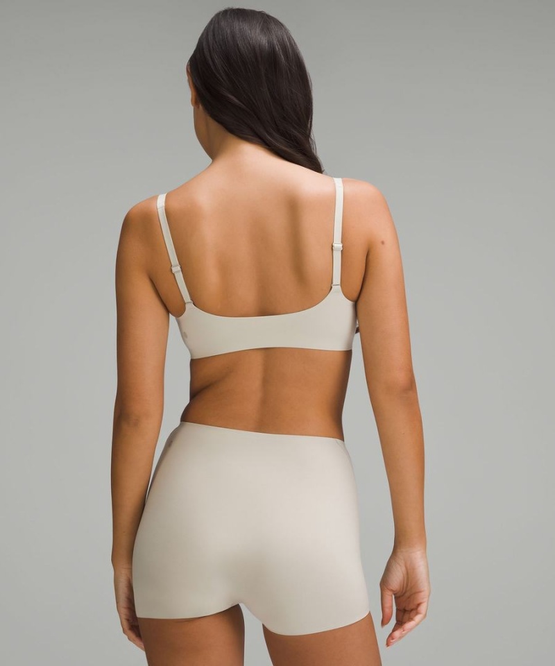 Sujetador Deportivo Lululemon Wundermost Ultra-Soft Nulu Scoop-Neck Bralette A–D Cups Mujer Marrones Chile | 298MKYURZ