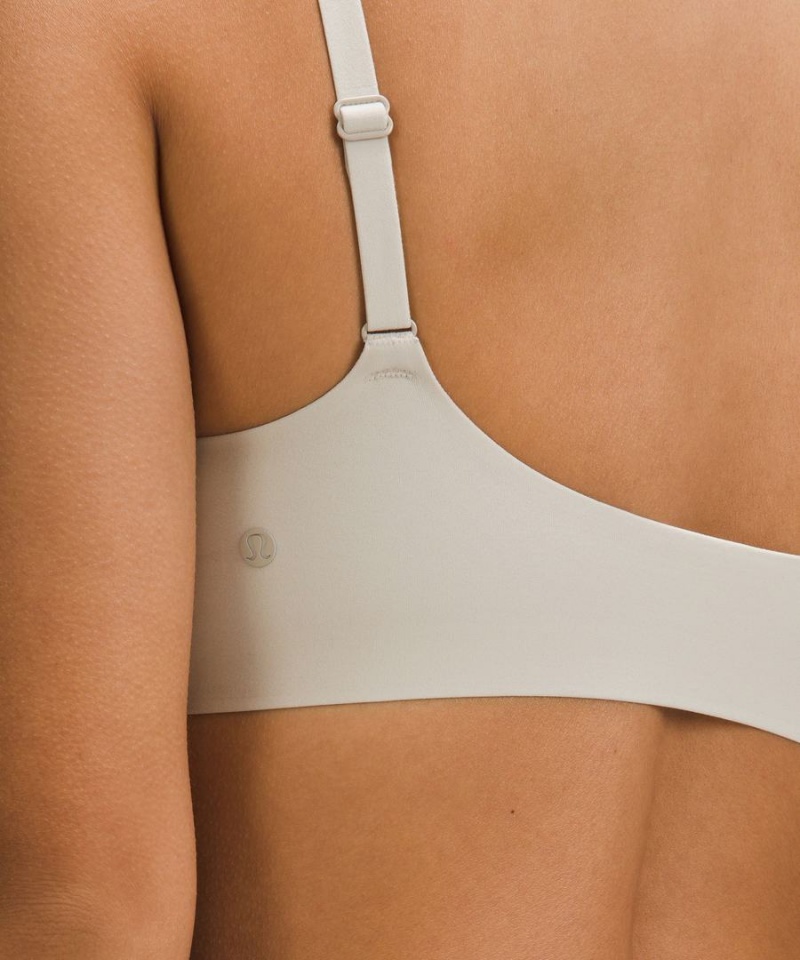 Sujetador Deportivo Lululemon Wundermost Ultra-Soft Nulu Scoop-Neck Bralette A–D Cups Mujer Marrones Chile | 298MKYURZ