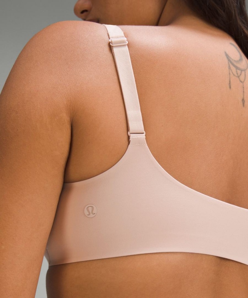 Sujetador Deportivo Lululemon Wundermost Ultra-Soft Nulu Scoop-Neck Bralette A–D Cups Mujer Marrones Chile | 584UMJFVS