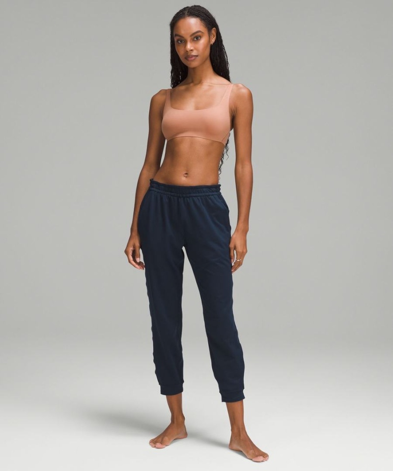 Sujetador Deportivo Lululemon Wundermost Ultra-Soft Nulu Scoop-Neck Bralette A–D Cups Mujer Marrones Chile | 257MOZVSA