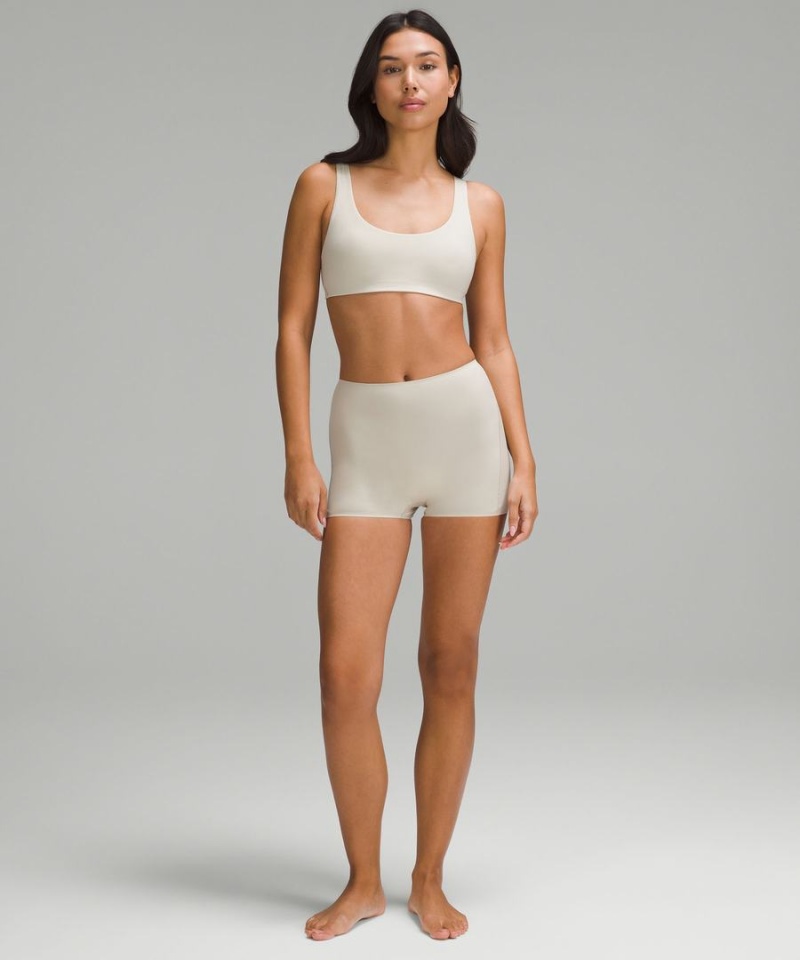 Sujetador Deportivo Lululemon Wundermost Ultra-Soft Nulu Racerback Bralette Mujer Marrones Chile | 630DTZXIF