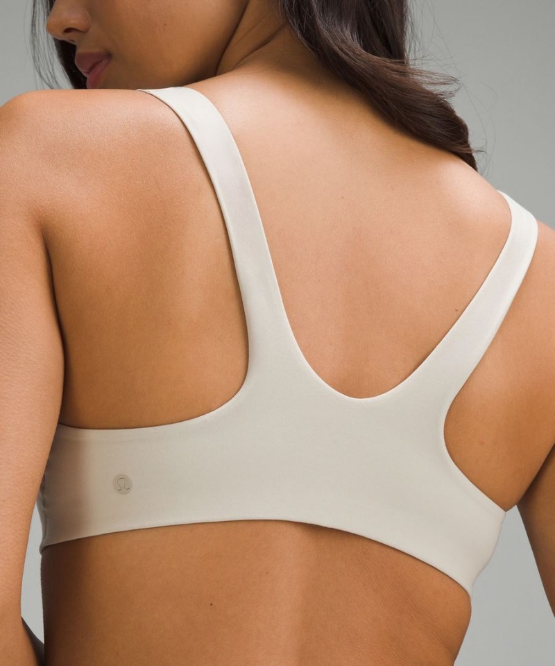Sujetador Deportivo Lululemon Wundermost Ultra-Soft Nulu Racerback Bralette Mujer Marrones Chile | 630DTZXIF