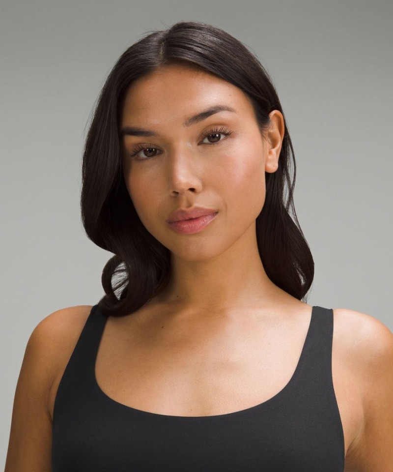 Sujetador Deportivo Lululemon Wundermost Ultra-Soft Nulu Racerback Bralette< Mujer Negras Chile | 143NULMCI