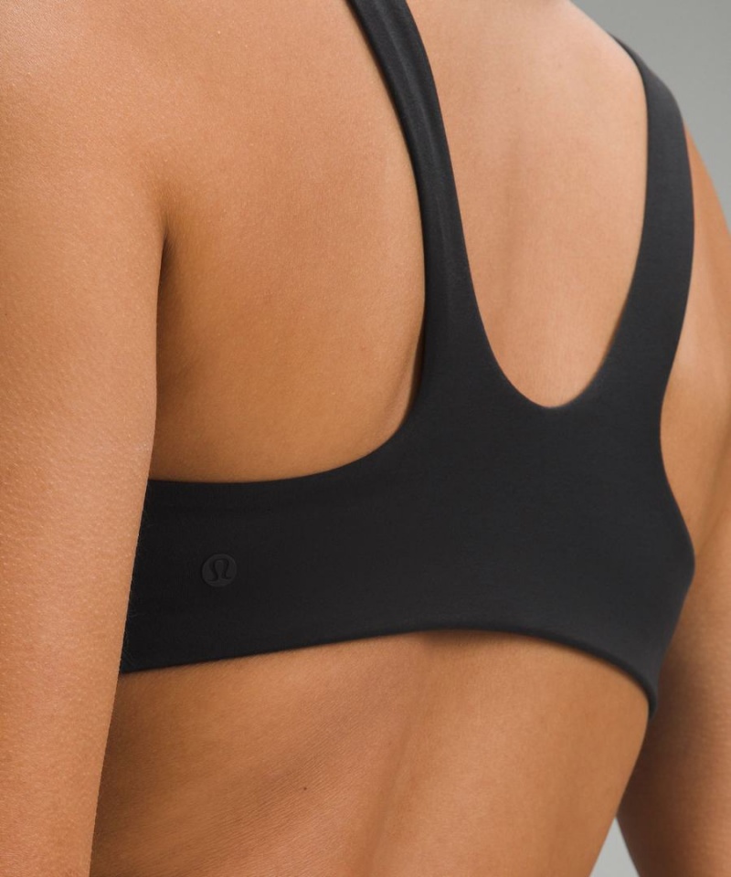 Sujetador Deportivo Lululemon Wundermost Ultra-Soft Nulu Racerback Bralette< Mujer Negras Chile | 143NULMCI