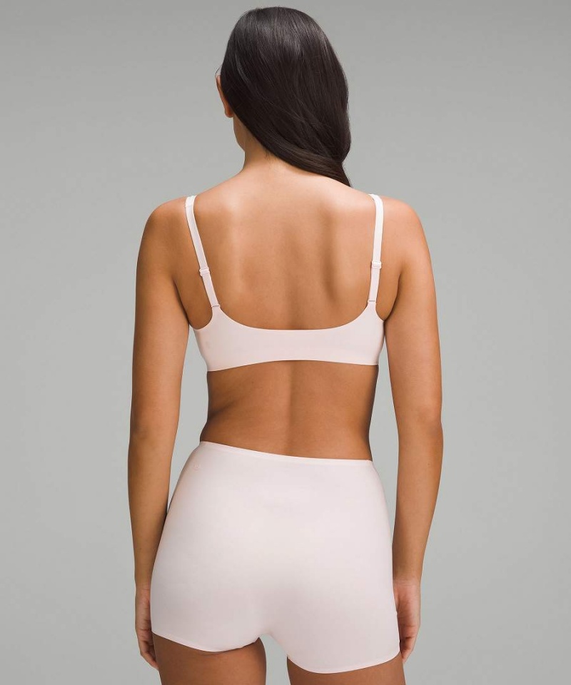 Sujetador Deportivo Lululemon Wundermost Ultra-Soft Nulu Scoop-Neck Bralette A–D Cups Mujer Rojas Claro Chile | 497HUPRTQ