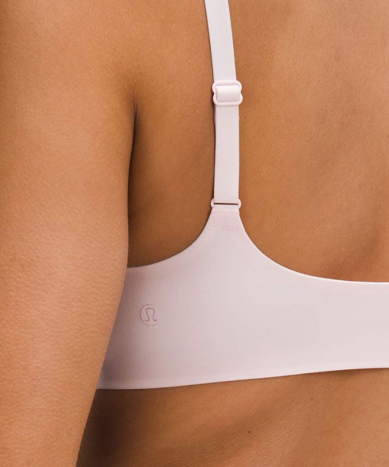 Sujetador Deportivo Lululemon Wundermost Ultra-Soft Nulu Scoop-Neck Bralette A–D Cups Mujer Rojas Claro Chile | 497HUPRTQ