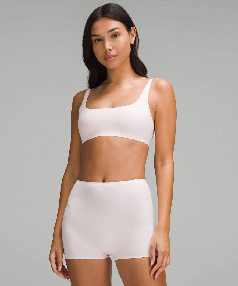 Sujetador Deportivo Lululemon Wundermost Ultra-Soft Nulu Scoop-Neck Bralette A–D Cups Mujer Rojas Claro Chile | 497HUPRTQ