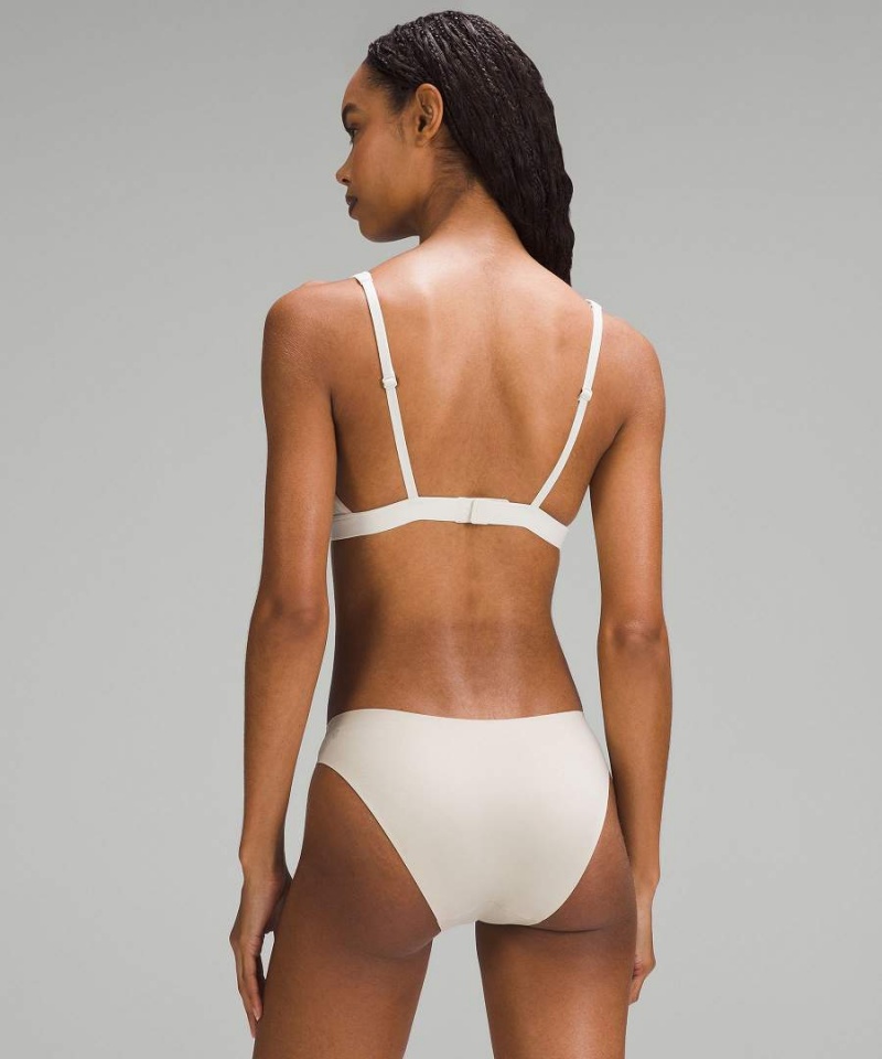 Sujetador Deportivo Lululemon Wundermost Ultra-Soft Nulu Triangle Bralette A–D Cups Mujer Beige Chile | 532DOYJRC