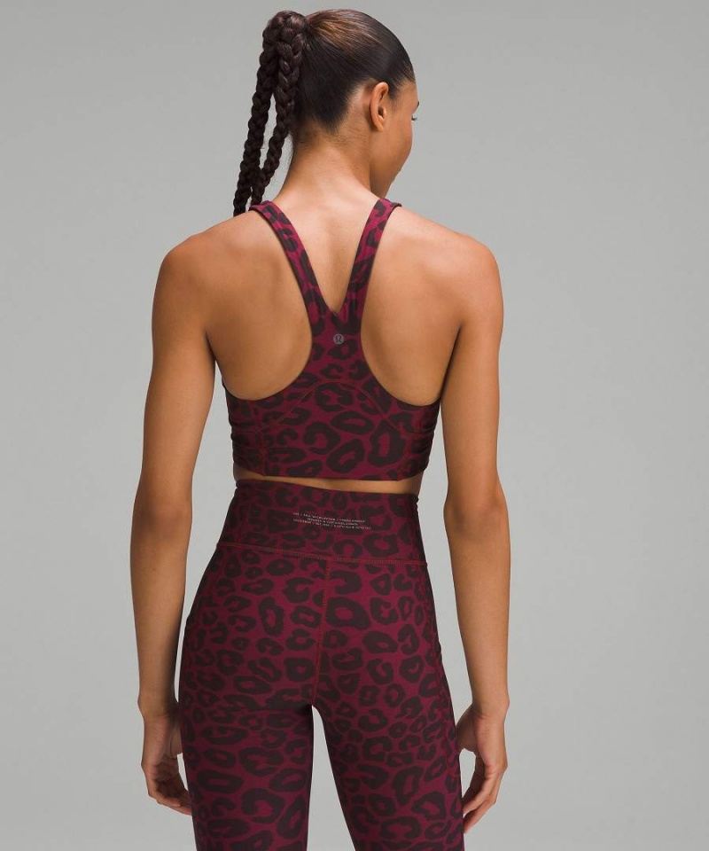 Sujetador Deportivo Lululemon lab Everlux Jacquard Train Mujer Burdeos Negras Chile | 752OXQRAF