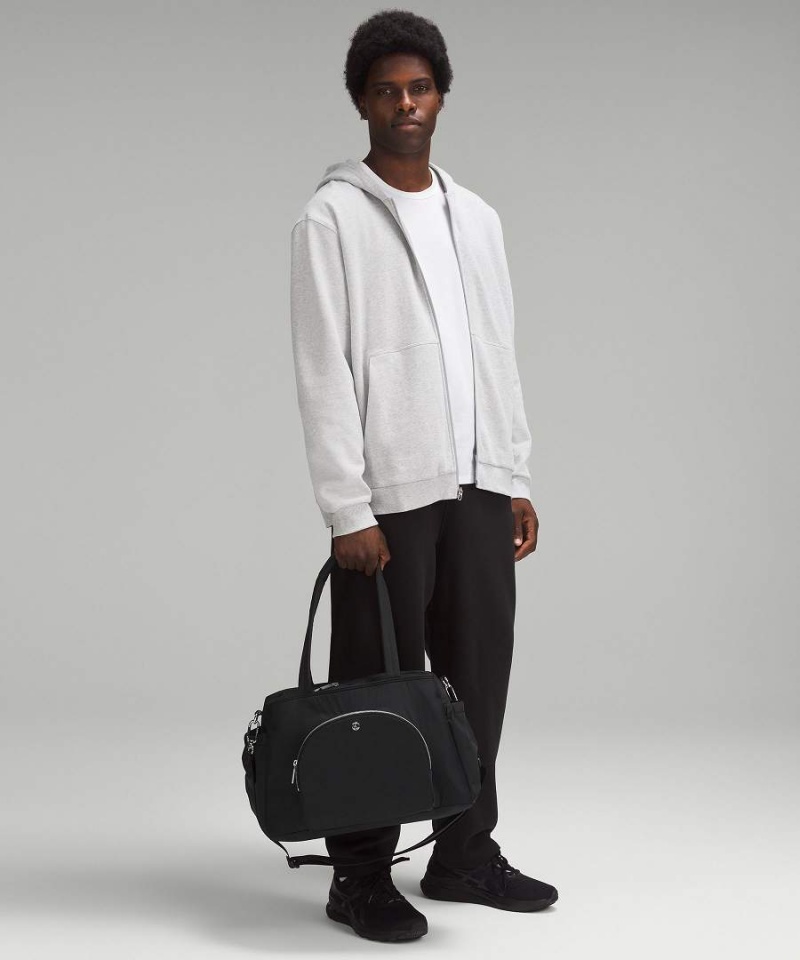 Tote Lululemon New Parent 20L Hombre Negras Plateadas Chile | 736YVLHWK