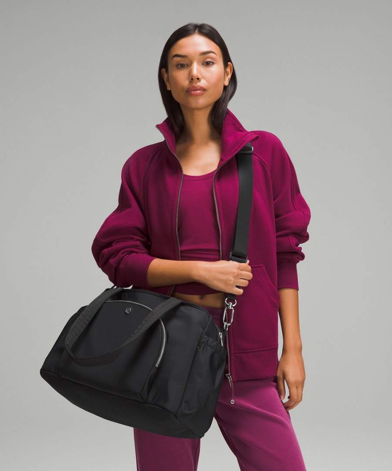 Tote Lululemon New Parent 20L Mujer Negras Plateadas Chile | 423MNRYSD
