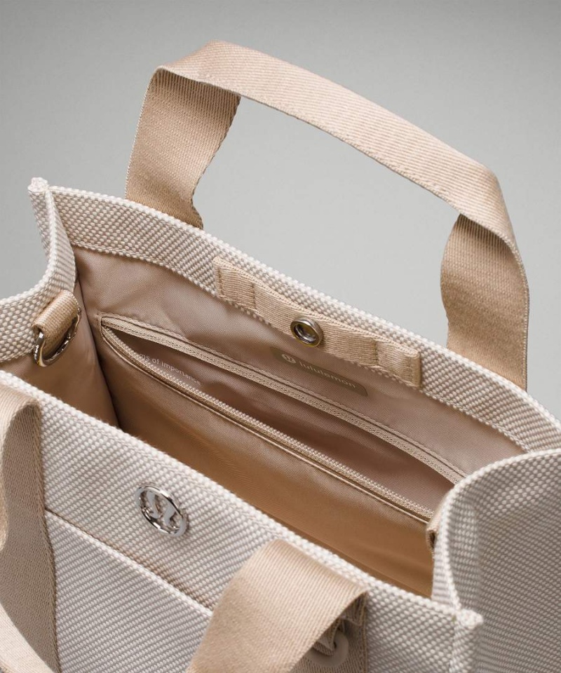 Tote Lululemon Two-Tone Lona Mini 4.5L Mujer Blancas Chile | 134RPICEM