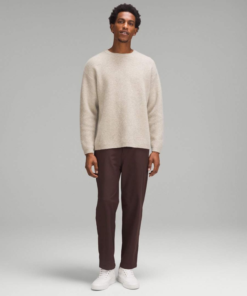 Truien Lululemon Alpaca Lana-Blend Crewneck Hombre Blancas Chile | 398JVSXON