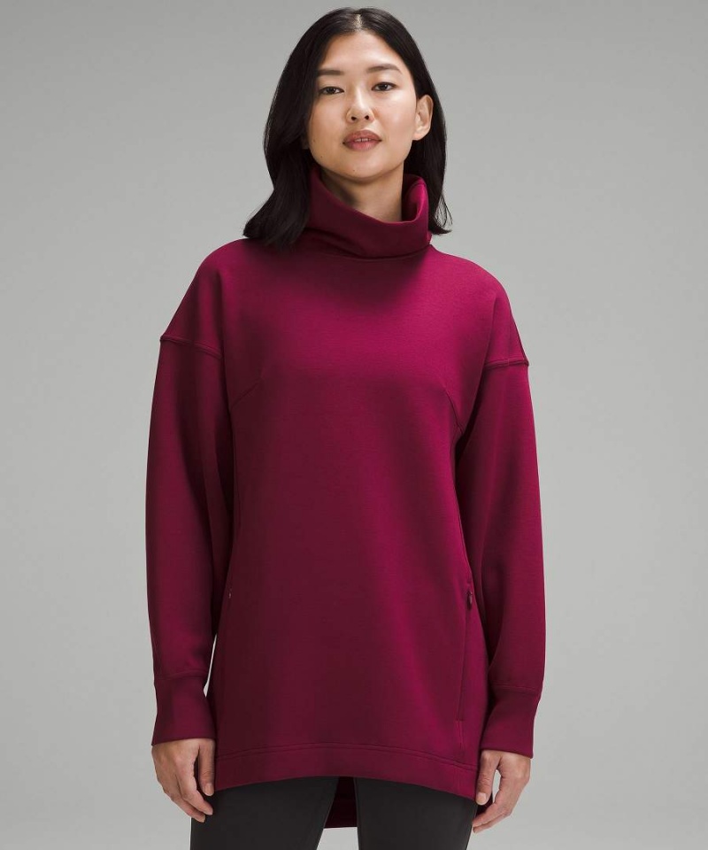 Truien Lululemon Modal-Blend Turtleneck Tunic Mujer Burdeos Chile | 293NRPTBQ