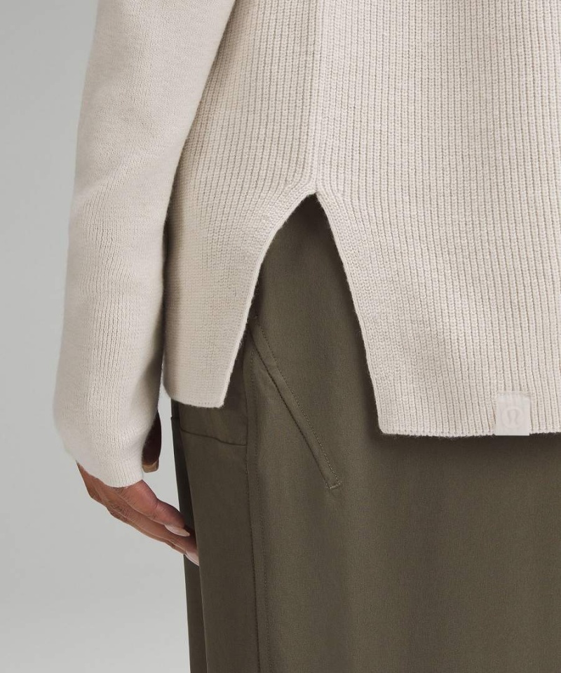 Truien Lululemon Take It All In Algodon-Blend Mujer Blancas Chile | 703XYMHCV
