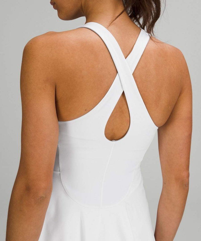 Vestido Lululemon Court Crush Mujer Blancas Chile | 395RZMDUJ