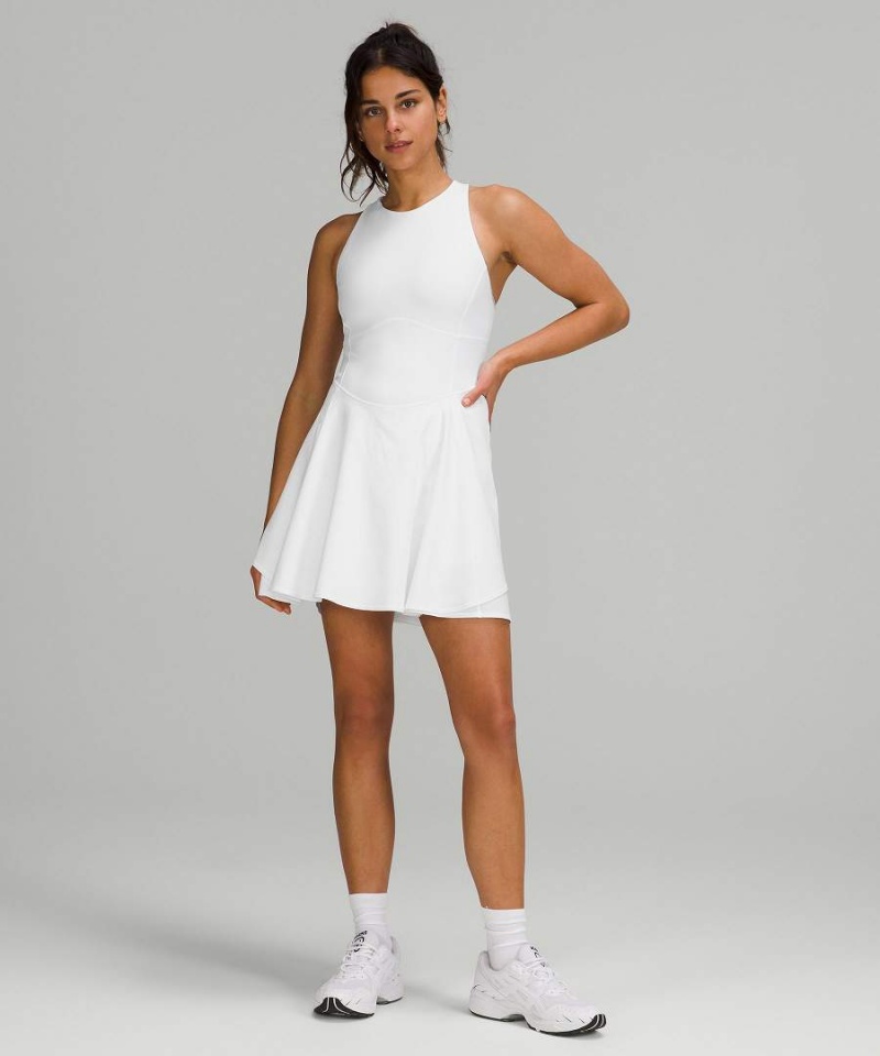 Vestido Lululemon Court Crush Mujer Blancas Chile | 395RZMDUJ
