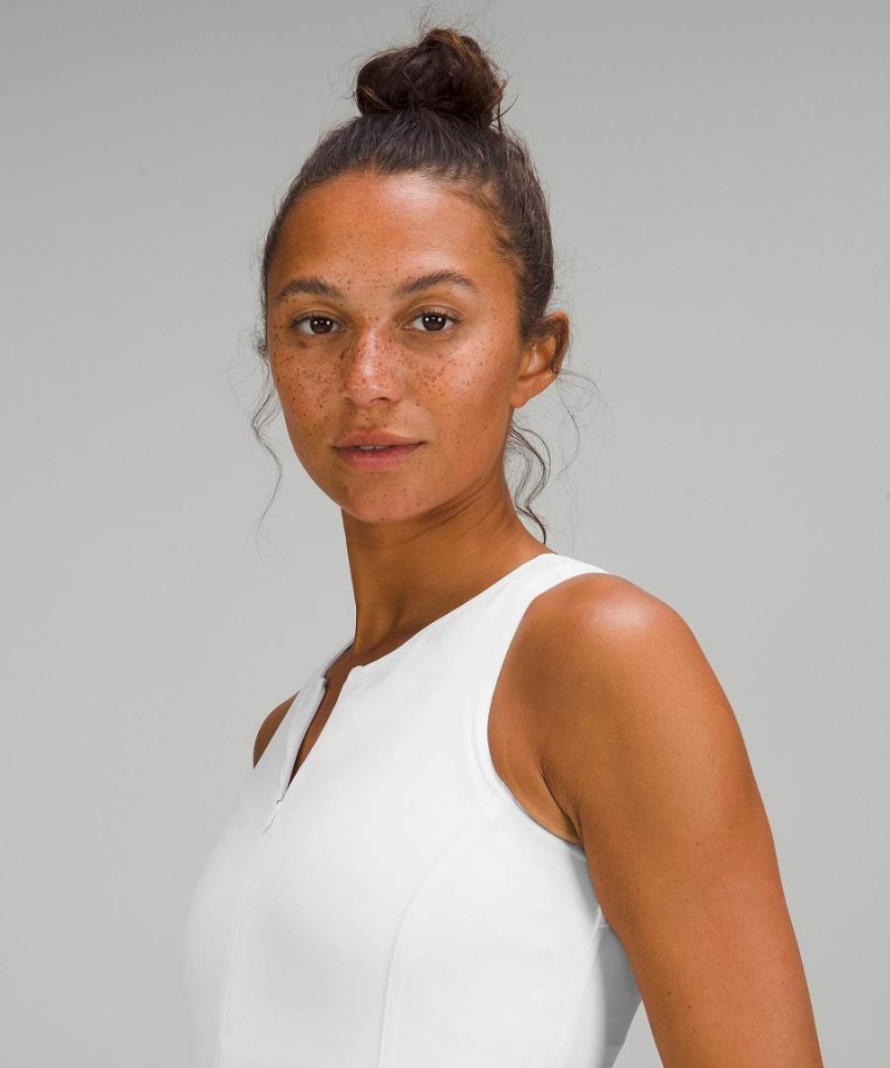 Vestido Lululemon Everlux Corta-Forro Tenis Tank Top Vestido 6