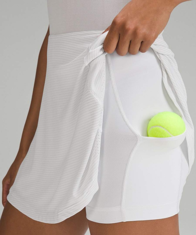 Vestido Lululemon Swiftly Tech Cross-Back Tenis Mujer Blancas Blancas Chile | 342URCTGA