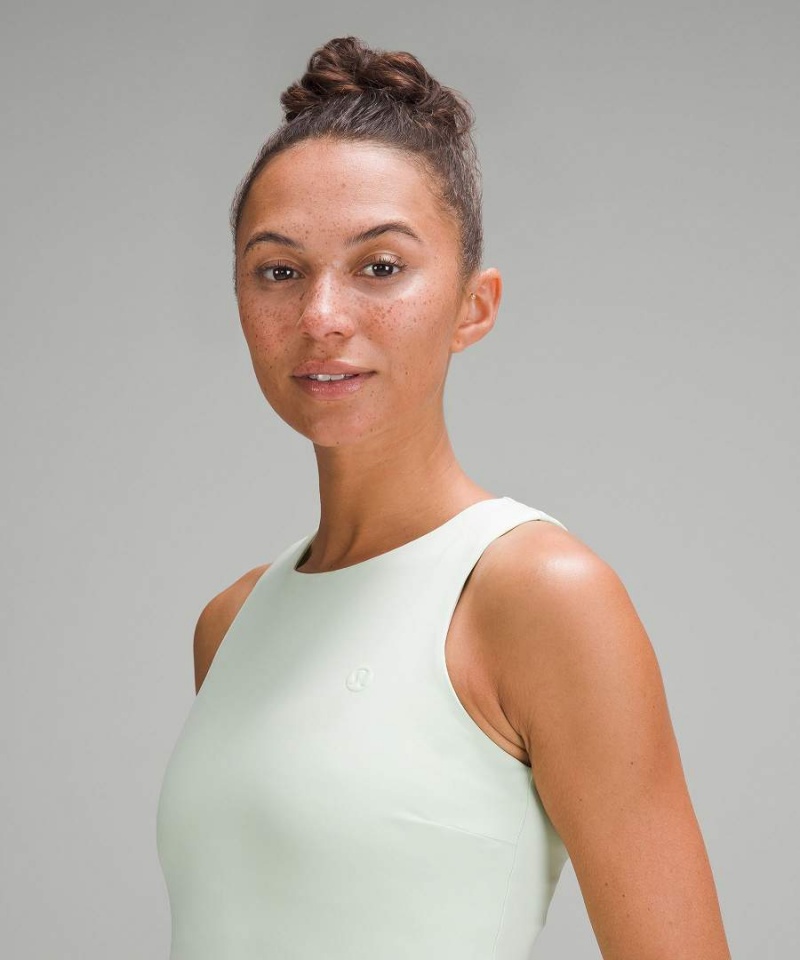 Vestido Lululemon Tiered Pleats Tenis Mujer Verde Chile | 521SOQIUL