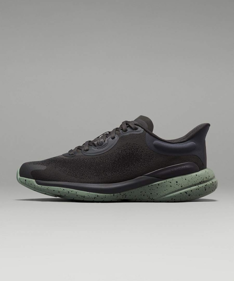 Zapatillas Lululemon Chargefeel 2 Low Mujer Gris Oscuro Negras Chile | 182RLVIJN